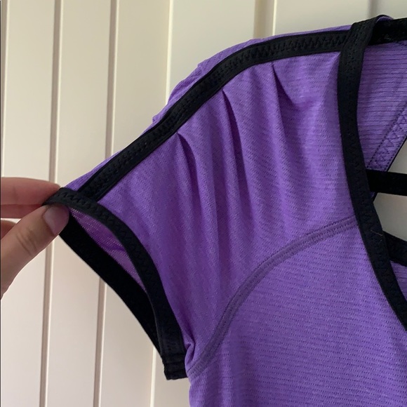 Lululemon Purple Exercise Top - Picture 2 of 5